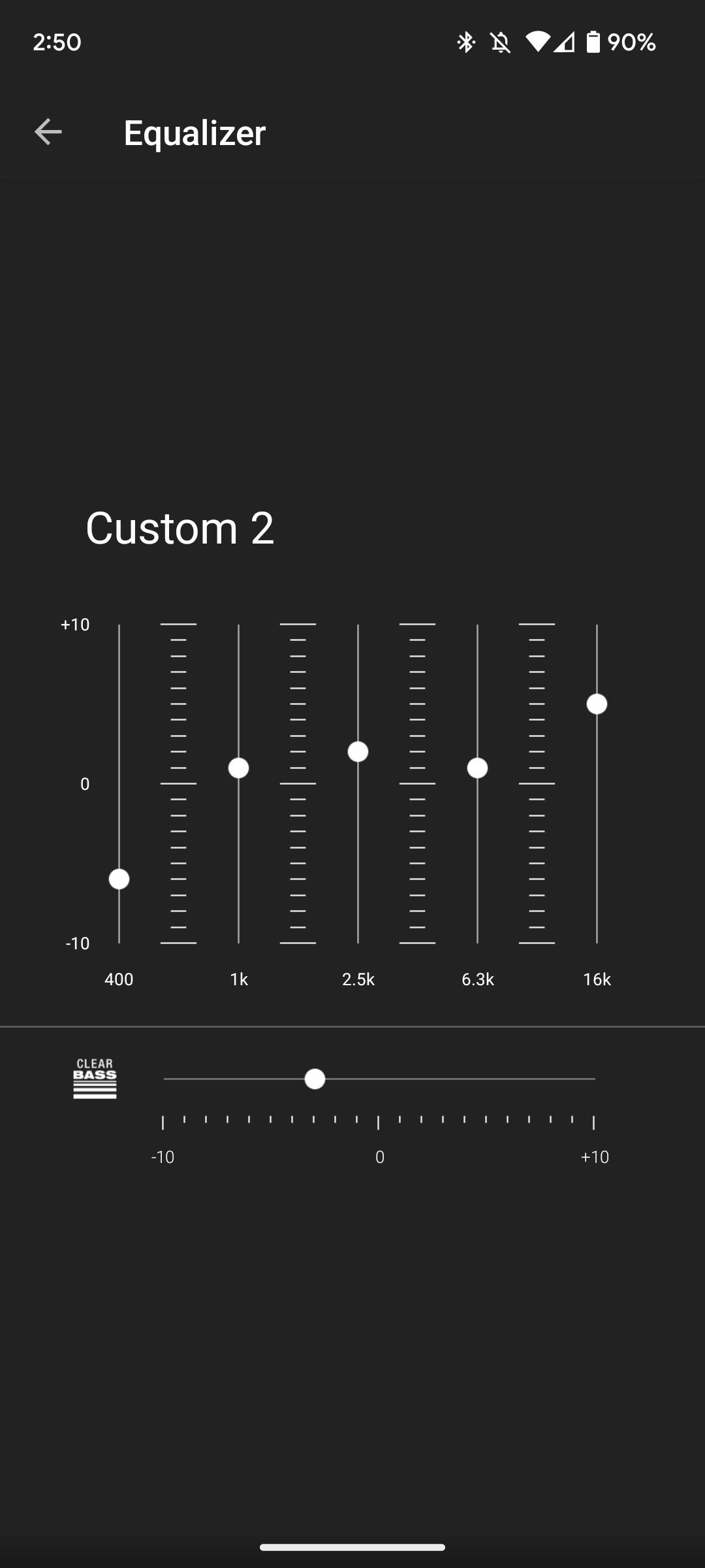 Sony WH-1000XM5 Headphones Connect app EQ
