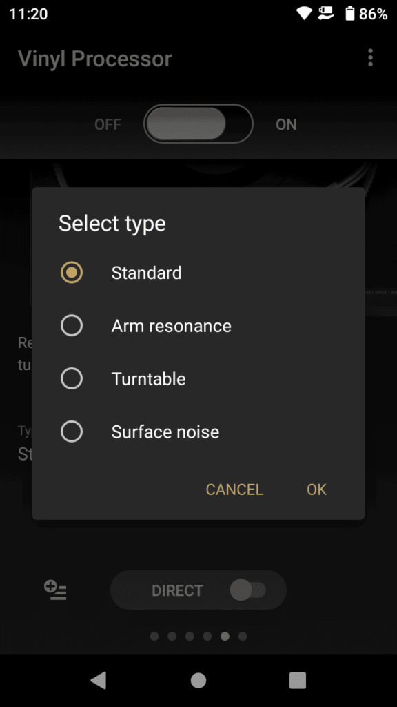 Sony NW-WM1AM2 Sound Adjustment app