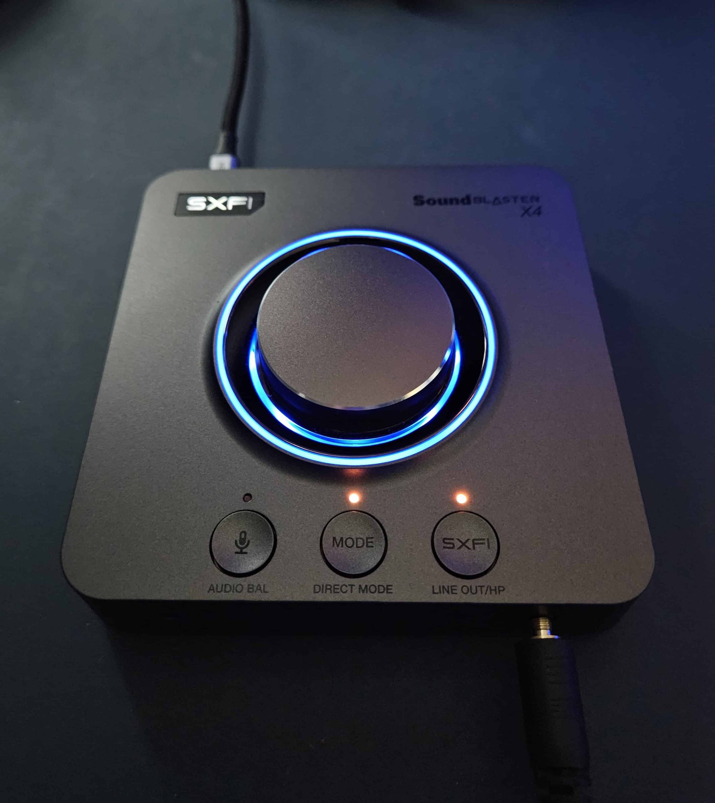 その他 Sound Blaster X4 USB DAC SB-X-4 Creative Sound Blaster X4 Hi-Res 24bit/192kHz External USB DAC and