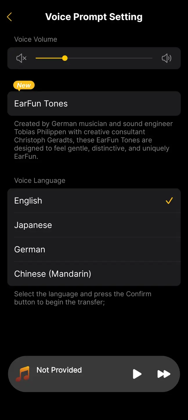 EarFun Clip 2 App