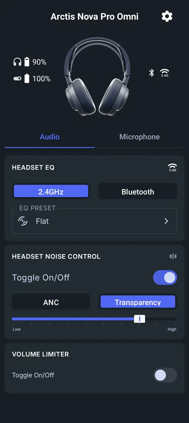 SteelSeries Arctis Nova Pro Omni_ Arctis Companion app