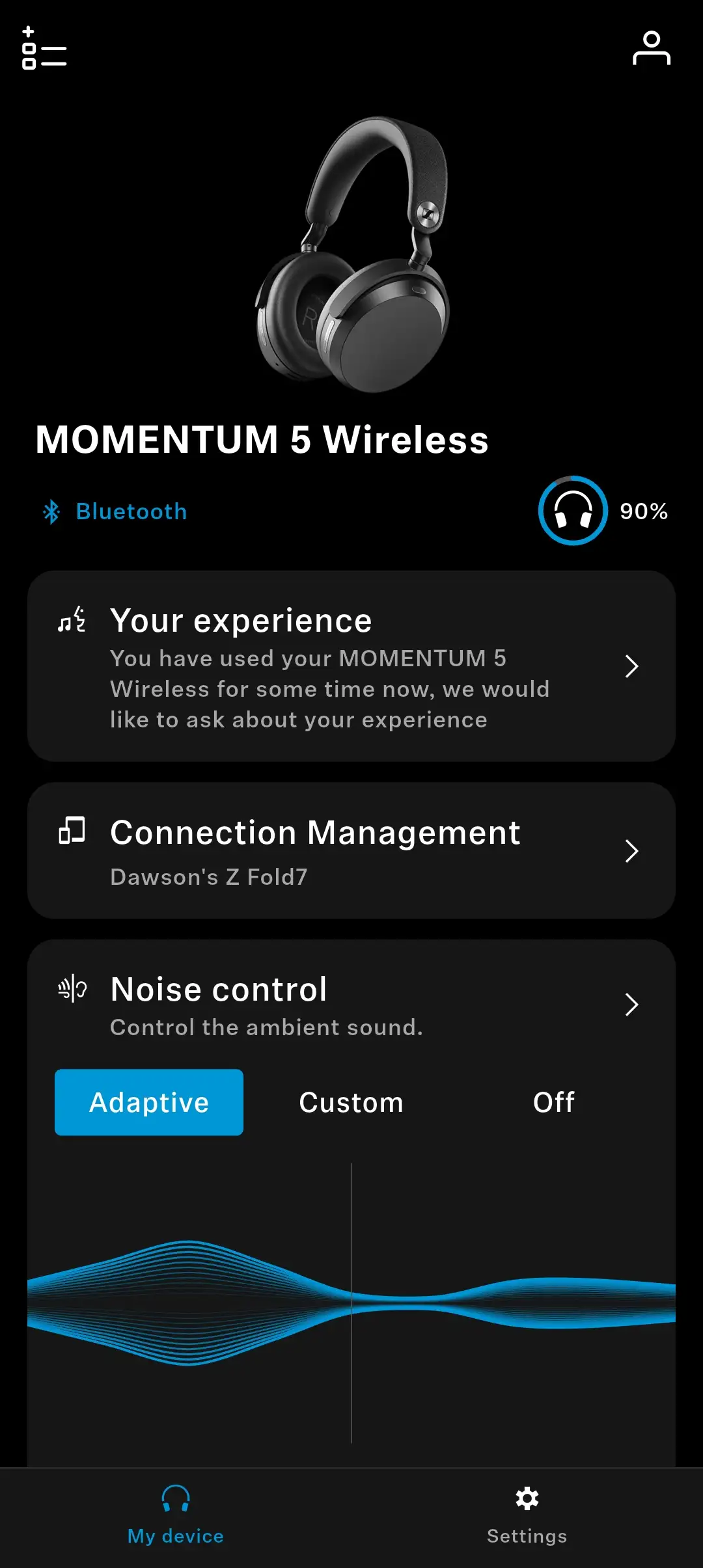 Sennheiser MOMENTUM 5_SmartControlPlusApp