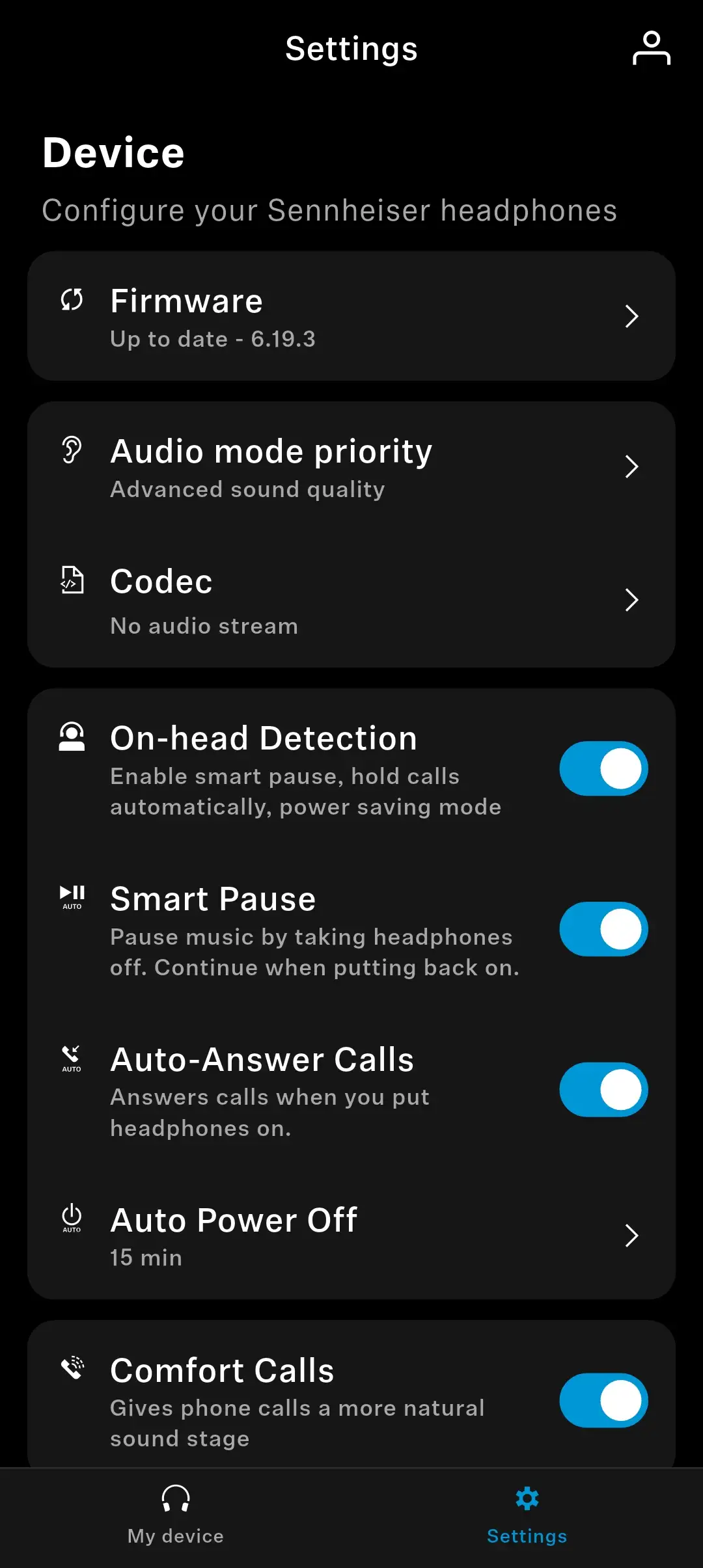 Sennheiser MOMENTUM 5_SmartControlPlusApp