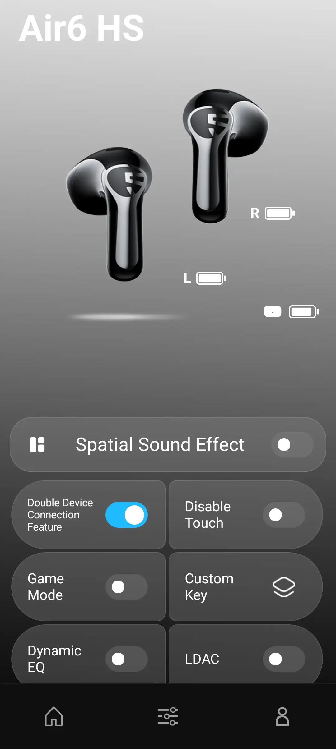 SOUNDPEATS Air6 HS App
