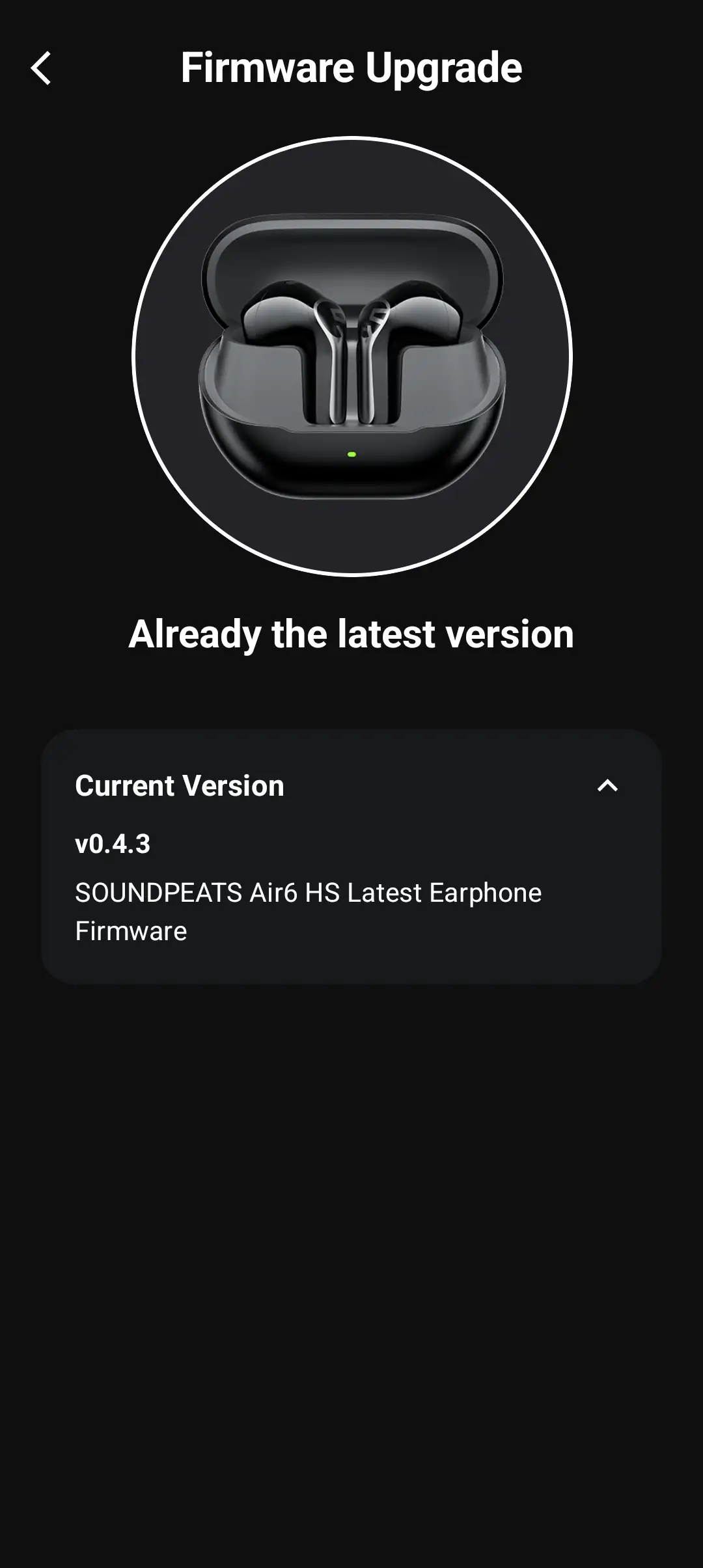 SOUNDPEATS Air6 HS App