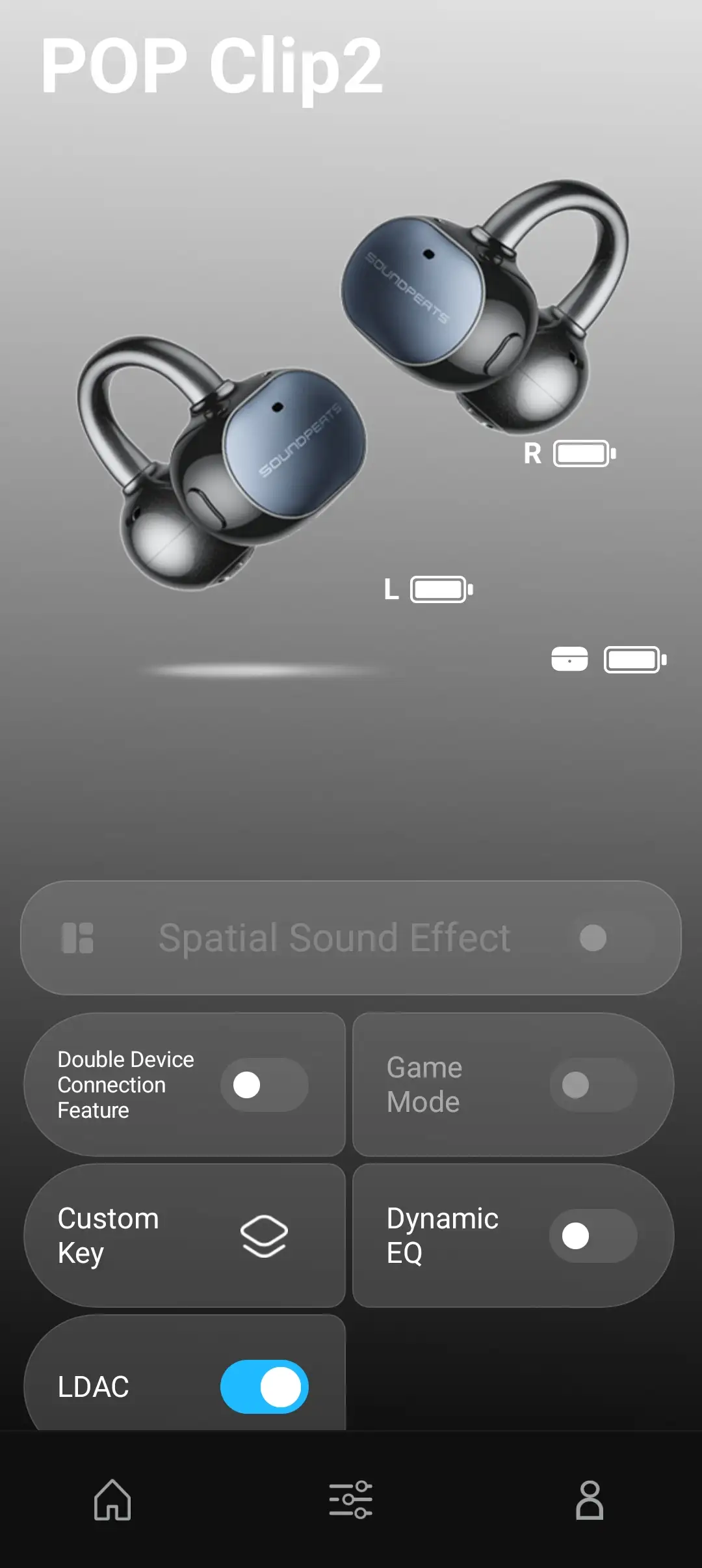 SOUNDSPEATS UU2 App
