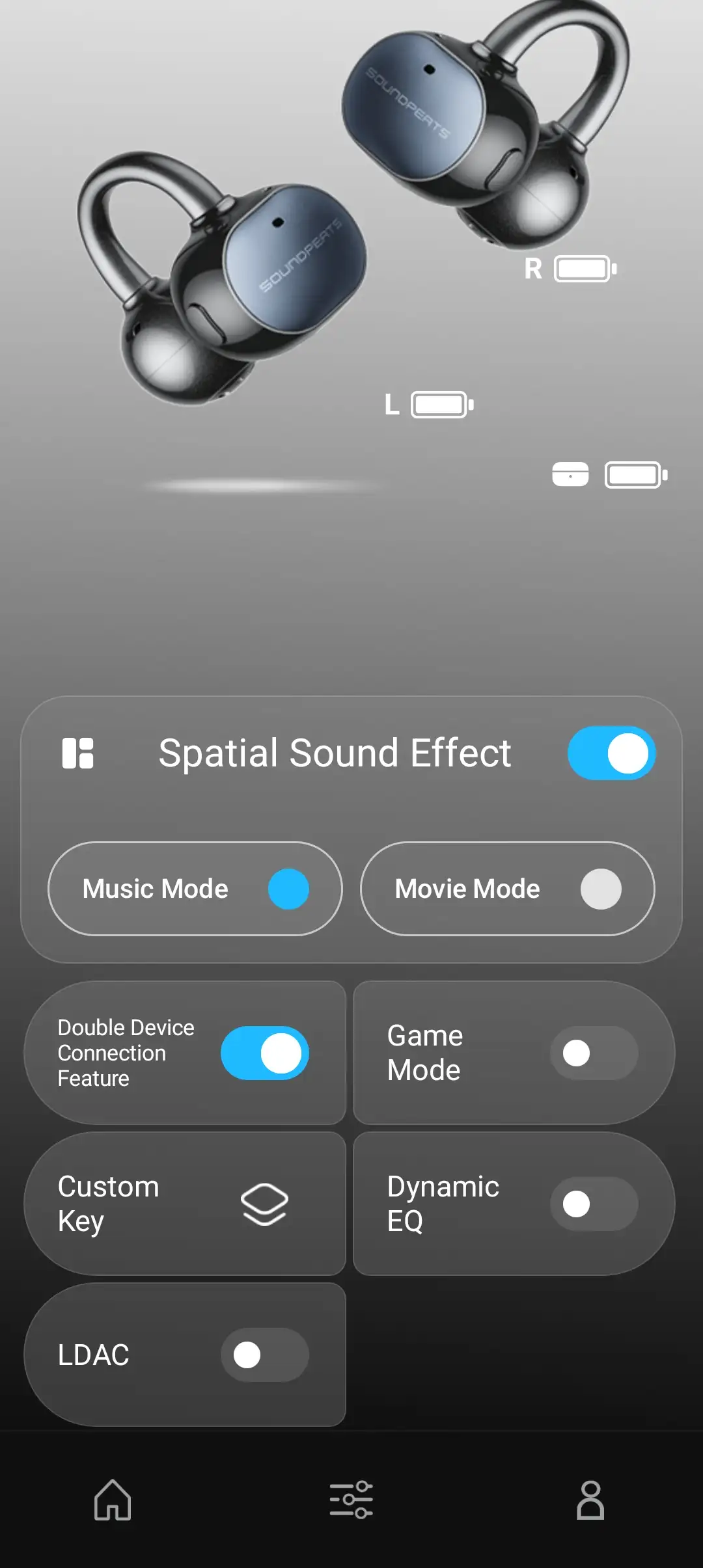 SOUNDSPEATS UU2 App